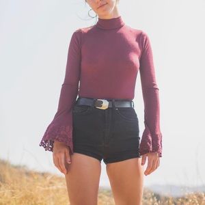 Free People Backless leotard